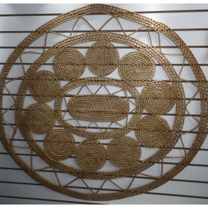 TAPETE JP208 DECORATIVO DE CARNAUBA A125XL135CM