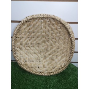 PENEIRA DECORATIVA JP157 EM PALHA G A37XL37CM