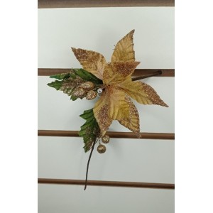 FL BICO AN542 DE PAPAGAIO PEQUENO C/ GLITTER A28CM