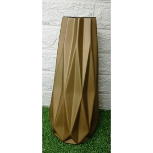 VASO 5216 GRANDE TRILLION DOURADO / PRETO A35XL15CM