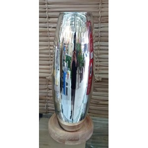 VASO  ROMULO G 1833 PRATA ESPELHADO A40XL15