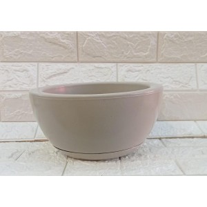VASO BACIA REF1043-2 C/PRATO POLIDA Nº1 BEGE A15XL26