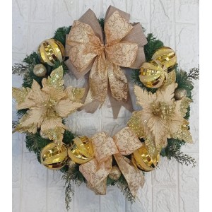 GUIRLANDA PRONTA DOURADA