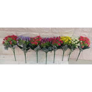 MINI BUQUE 0063-12 C/ MINI ROSAS 6G 28CM