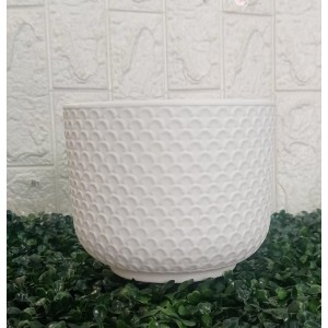 VASO VBPM-BR BETA POLIETILENO MINI BRANCO 16XL19CM