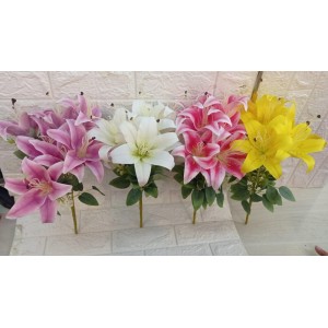 FL BUQUE BG305114 DE LIRIO C/7 GALHOS A45CM