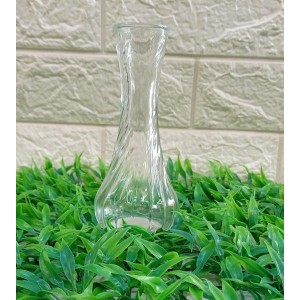 VASO VID01928 DE VIDRO DECORATIVO A16XL4CM