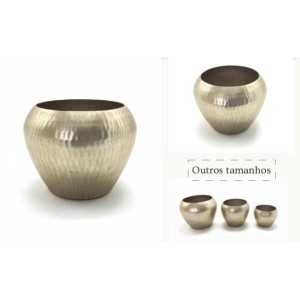 VASO WI02-20CH DE ALUMINIO LEON DOURADO A18XL16CM