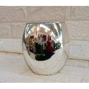  BARRICA M 0503 ESPELHADO PRATA A18XL12,5CM