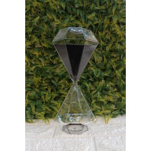 AMPULHETA 16800 EM VIDRO 60 MINUTOS A27CM