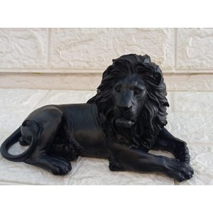 ENFEITE TLEO-03C DE LEAO DE RESINA C27CM