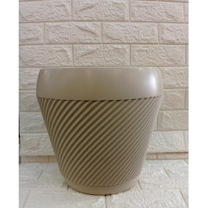 VASO BOJO REF125-2 LISBOA RED C/PRATO Nº2 BEGE A33XL31CM