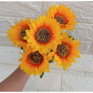 FL BUQUE HG8335 DE GIRASSOL C/5 GALHOS A30CM