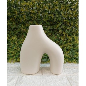 VASO 433-53 ASSIMETRICO G OFF FOSCO A21X20CM