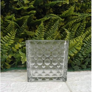 VASO 2305297 DE VIDRO DECORATIVO A10XL10CM