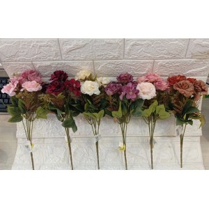 FL BUQUE BG406040 ROSA C/ MARGARIDA C/6 GALHOS A36CM