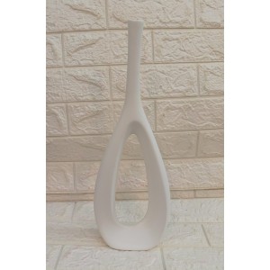 VASO 201154 ELYPSE 2 BRANCO FOSCO A44XL13CM