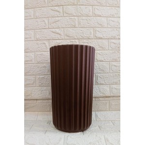 VASO RFP2-FE ROMA FRISADO POLIETILENO Nº2 FERRUGEM A45XL25XB24CM