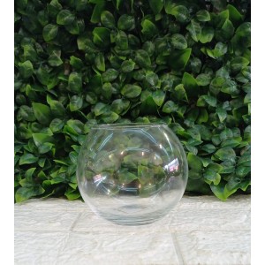 VASO FR243104 DECORATIVO DE VIDRO A12XL10CM