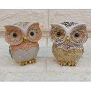 ENFEITE MCJA-14/TCJA-14 CORUJA DE RESINA A11CM