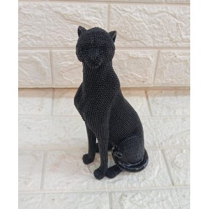 ENFEITE TLPD-32 LEOPARDO DE RESINA A25CM