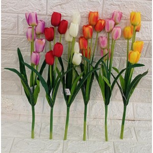 FL BUQUE 65402 DE TULIPA C/5 GALHOS A52CM