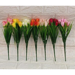 FL BUQUE 65403 DE TULIPA C/9 GALHOS A37CM