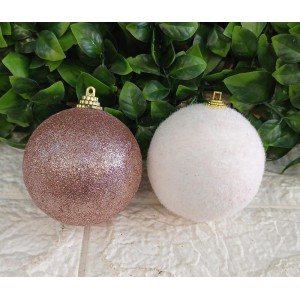 BOLA WF1445 NATALINA  C/6 UNID 8CM