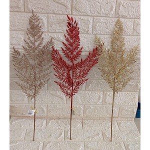 GLITER,FOLHA,HASTE,DOUR,VERM,CHAMPAG