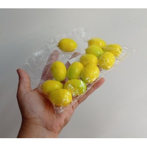 PACOTE P-101 MINI LIMAO ARTIFICIAL DE ISOPOR C/12