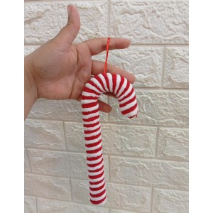 BENGALA NTA27151 DECORATIVA CANDY CANE BICO 8,5X23CM