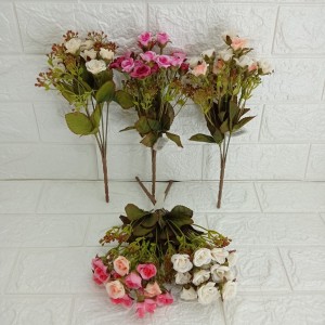 FL MINI ROSA 5F 28CM XD-590